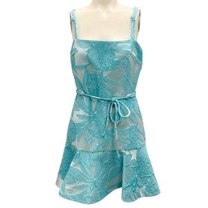 Alexis Blue Floral Mini Dress